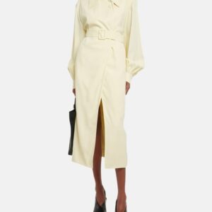 jil sander sukienka 42 xl belted shirt dress jil sander